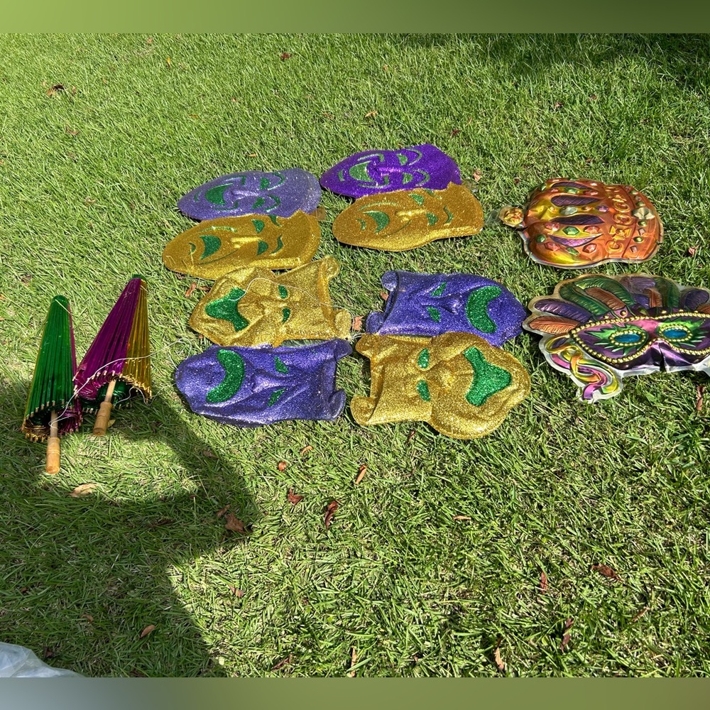 Mardi Gras decor